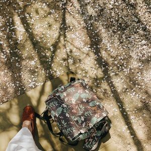 Petunia pickle bottom MATTE LEATHERETTE-botanical